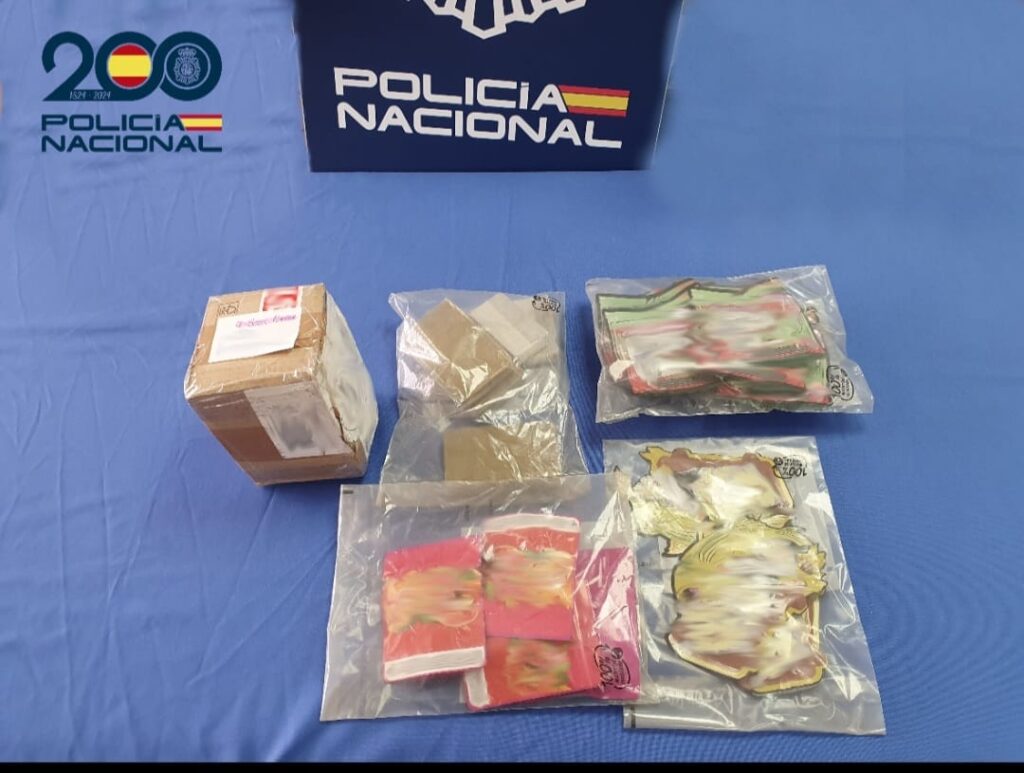 Drogas vía paquetería