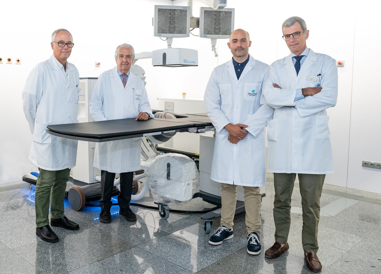 FOTO 4 Dr. Miguel Blasco, dr. Fernando Rotger, dr. Ricardo Guldris, dr. Alfred Mus