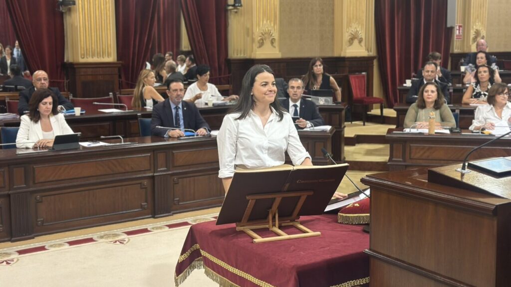 La nueva diputada Verónica Llufriu