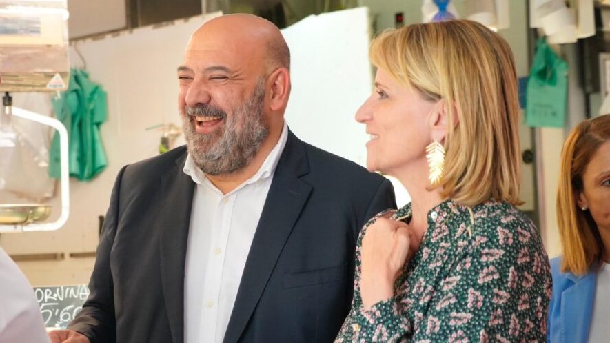 Rosa Estar&agrave;s y Jaime Mart&iacute;nez.