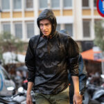 Gente mojada por la lluvia