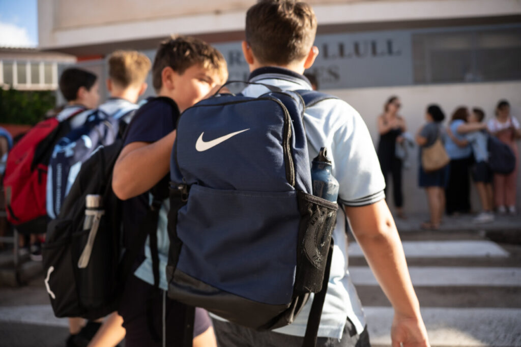 Primer dia de colegio