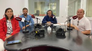 Participantes en la Tertulia del Contrapunto en esRadio Baleares