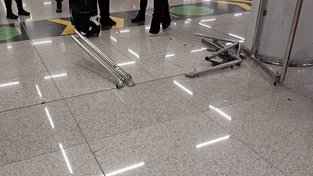 accidente buggy aeropuerto