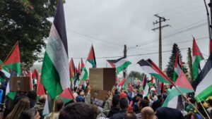 La Vuelta protesta propalestina