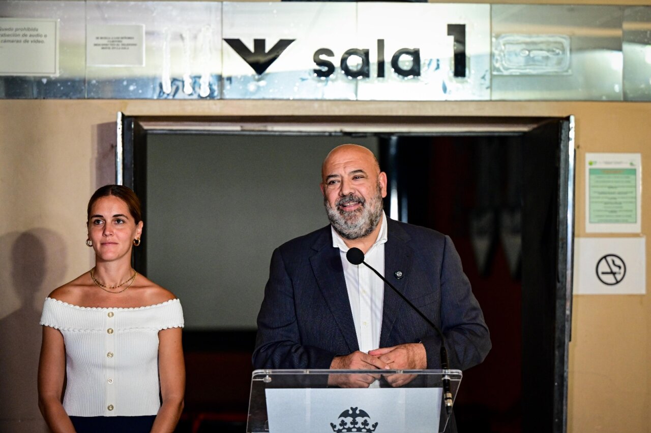Presentación del proyecto del cine Metropolitan. Presentación del proyecto multiusos del cine Metropolitan.