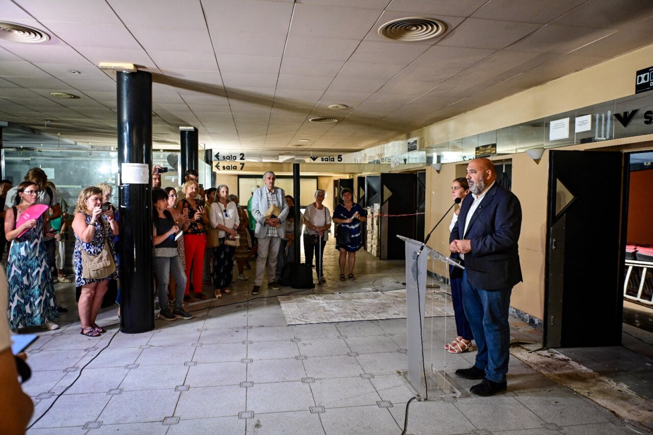 Presentan del macroproyecto en la antiguo cine Metropolitan. Presentan del macroproyecto en la antiguo cine Metropolitan.