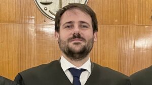 Alejandro González Mariscal de Gante en su nuevo rol como juez decano.