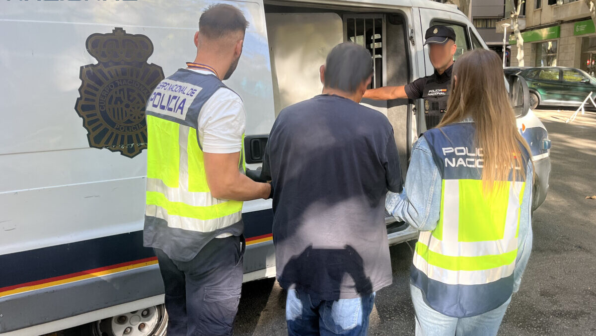 Detenido en Palma por violar a una familiar menor de edad