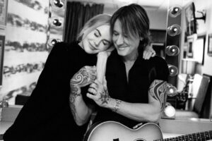 Nicole Kidman y Keith Urban en un momento cariñoso juntos
