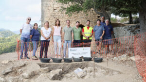 El Consell de Mallorca y el Ayuntamiento de Alaró avanzan con las excavaciones arqueológicas en el Castell d'Alaró
