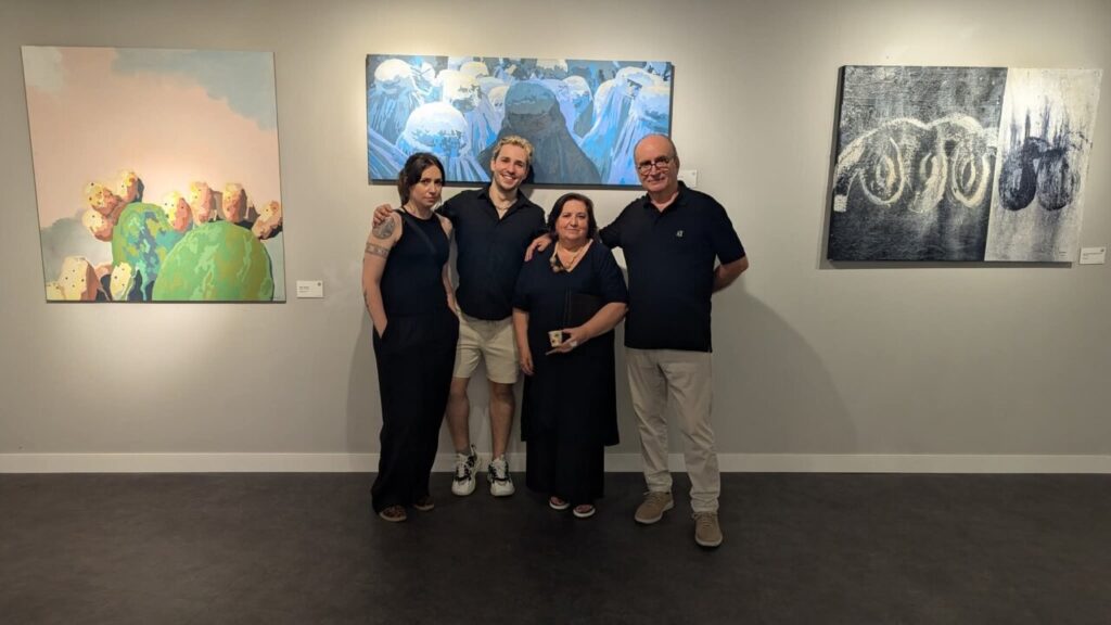 visitando exposiciones de la Nit de l'Art 11