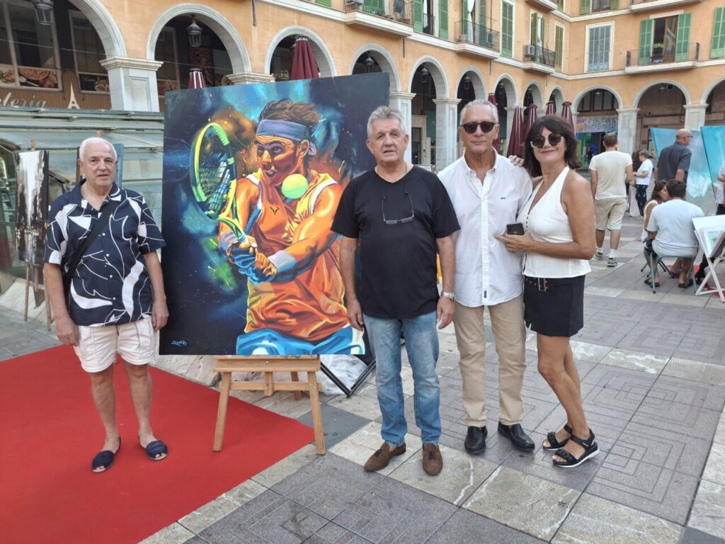 visitando exposiciones de la Nit de l'Art 4