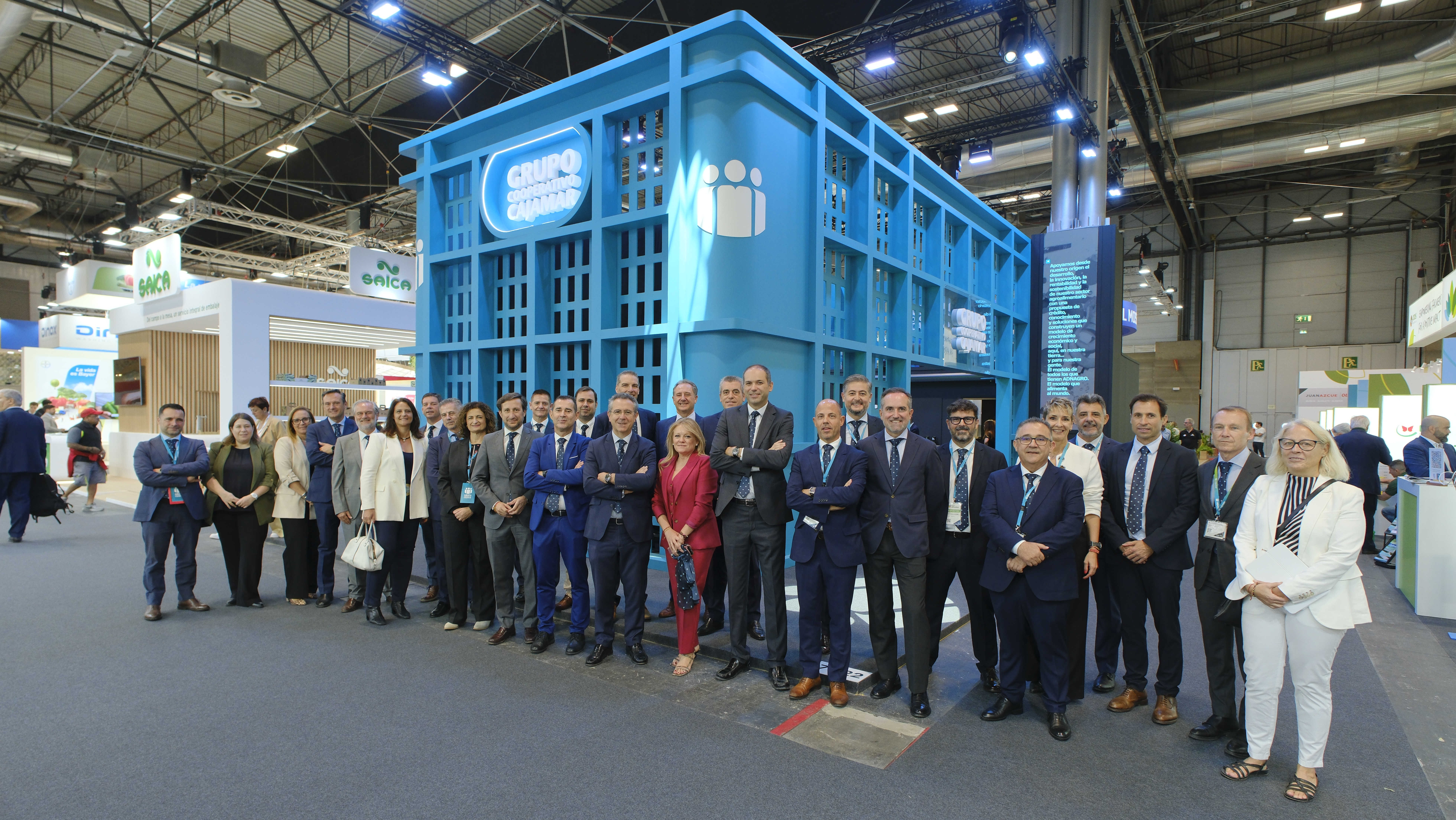 Grupo Cajamar muestra su apoyo a empresas hortofrut&iacute;colas en Fruit Attraction