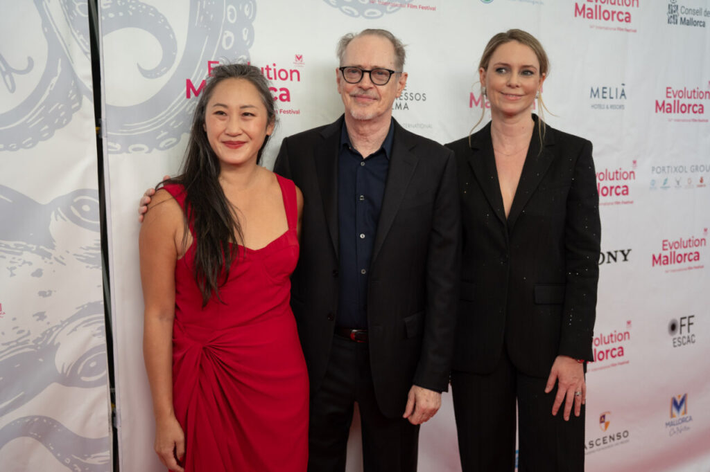 Steve Buscemi e Ingrid García Jonsson en la gala del festival de cine