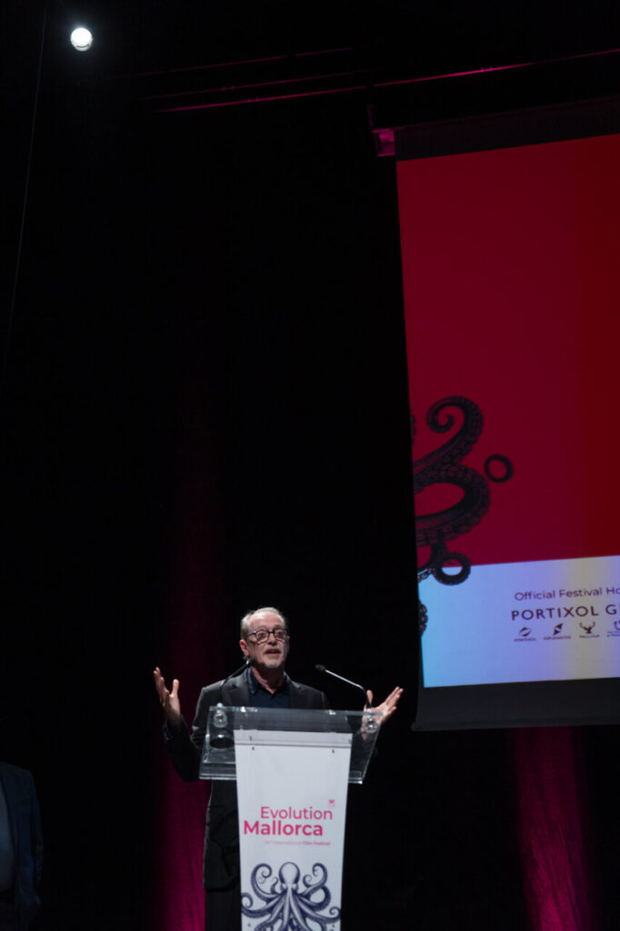 Steve Buscemi en la gala inaugural del Evolution Film Festival en Mallorca