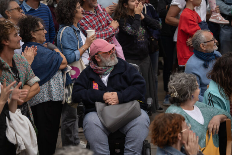 Bop Pop entre el publico del FLEM