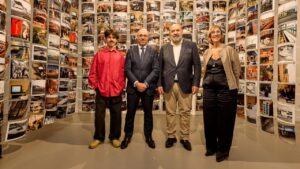 Inauguración de la exposición del 30 aniversario de Porto Pi en Mallorca.