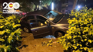 Detenido en Palma tras pegar a su exnovia y sufrir un accidente cuando huía de la Policía