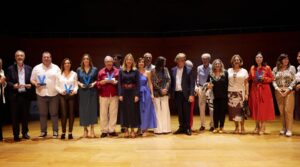 Grupo de personas en un evento de CaixaBank en Palma