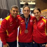 Carla Jaume con medalla de bronce en campeonato mundial de lucha