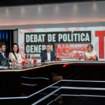 Panel de debate sobre política general en el programa Torn de Paraula