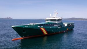 Puertas abiertas en Palma para visitar el Duque de Ahumada, el buque más moderno de la Guardia Civil