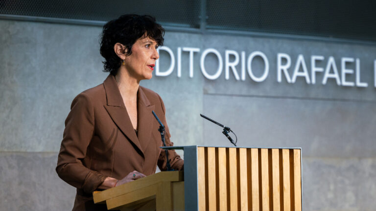 Elma Saiz hablando sobre la subida de cuotas para autónomos