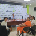 Reunión de floristas en la sede de PIMECO en Mallorca