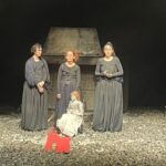 Actrices en escena durante la FIET de Vilafranca 2025