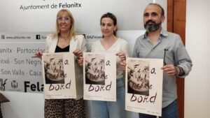 Presentación del cartel de la Fira del Pebre Bord en Felanitx