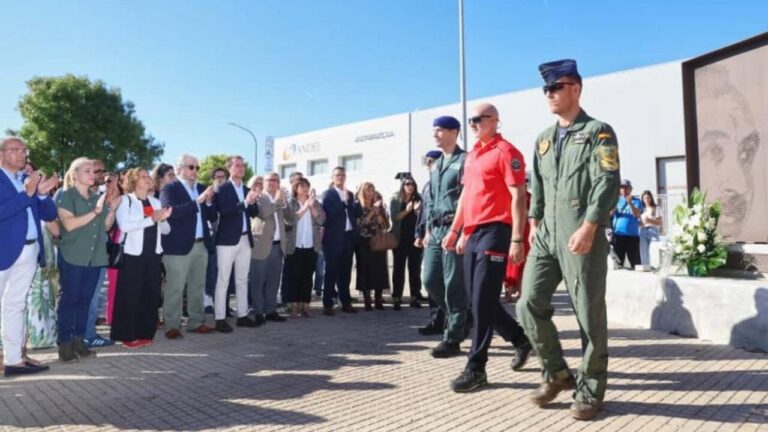 Homenaje a Joan Cifuentes por los Bomberos de Mallorca en Inca