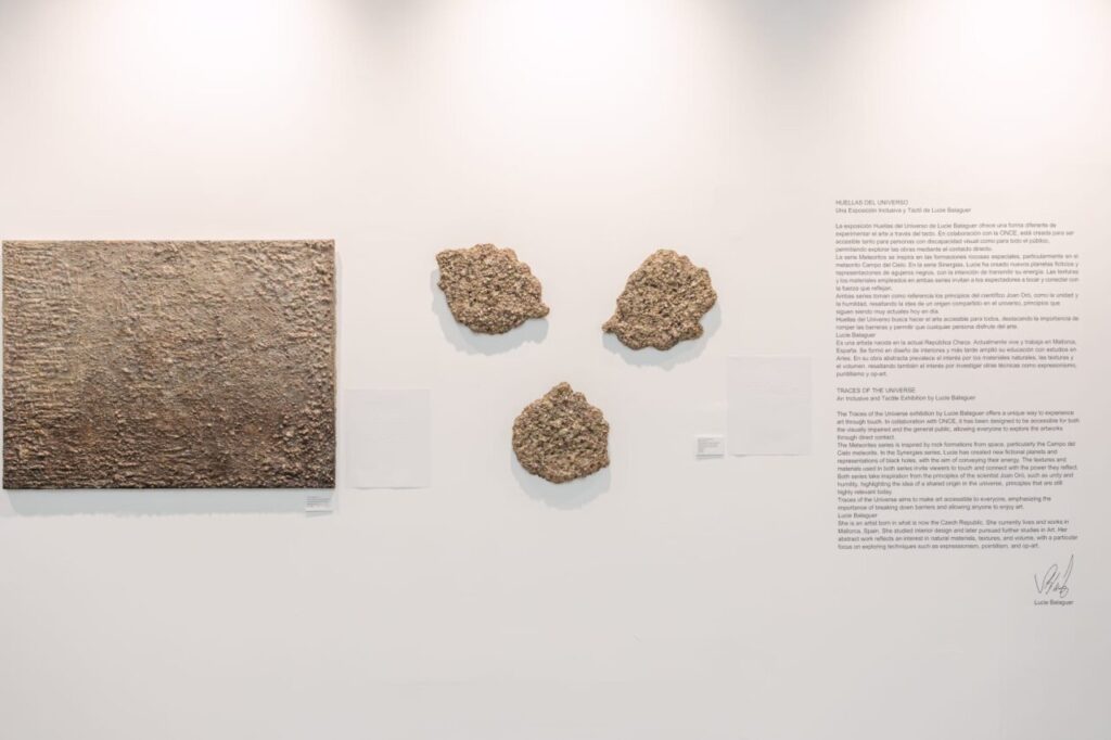 Obra de arte de Lucie Balaguer en exposici&oacute;n