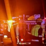 Bomberos de Palma trabajando