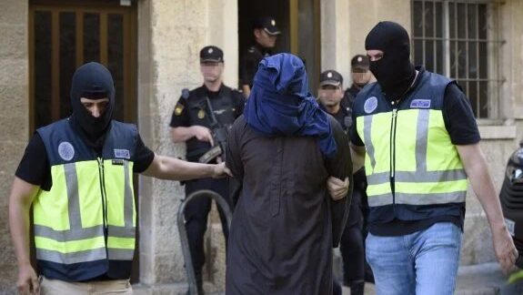 Detención de un sospechoso de yihadismo en una operación policial
