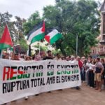 Manifestación pro Palestina en Palma