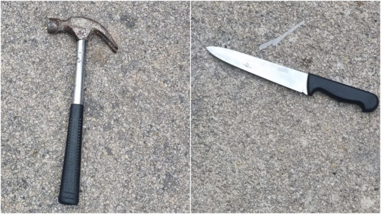 Agrede a su casero con un martillo y amenaza con quemar la casa con su expareja dentro