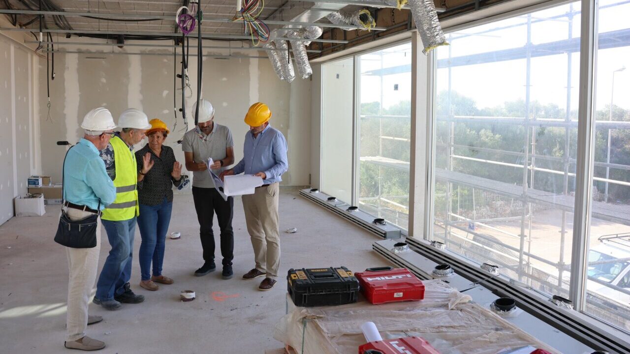 Cala d’Or enfila la recta final de su nuevo centro multifuncional