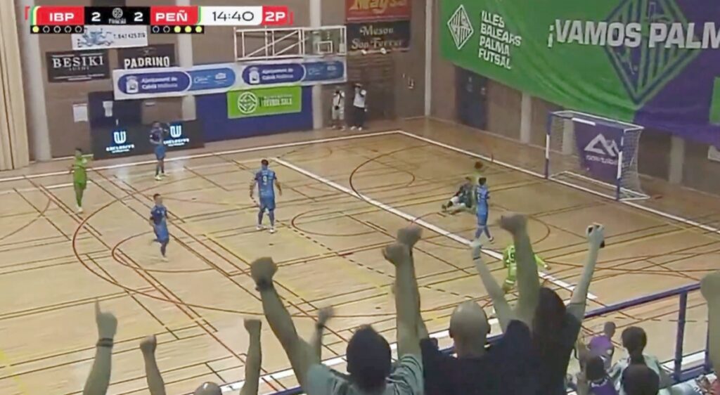 Illes Balears Palma Futsal contra Servigroup Peñíscola FS