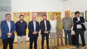 Presentación de la exposición sobre TBO de Josep Coll en el Casal Solleric