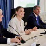 Marga Prohens durante la jornada de empresarios y directivos en Palma