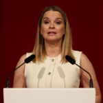 Marga Prohens hablando sobre la repatriación de menores argelinos