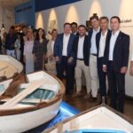 Inauguración del Museu Marítim en Mallorca con asistentes y embarcaciones