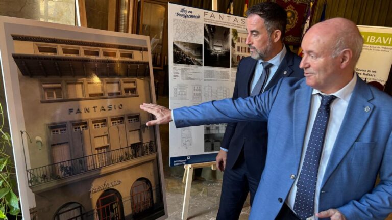 Presentación del proyecto de rehabilitación del cine Fantasio en Sóller