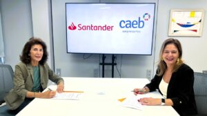 CAEB y Banco Santander renuevan su convenio orientado hacia la innovación empresarial