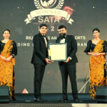 Entrega del premio Gold Winner a RIU Hotels en Sri Lanka