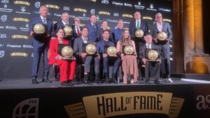 Rudy Fernández y otros homenajeados en el Salón de la Fama del baloncesto español