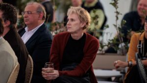 Siri Hustvedt durante el Festival de Literatura Expandida en Magaluf