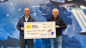 La fiesta solidaria de Palma Aquarium recauda 15.449 euros para la Asociaci&oacute;n Aspanob