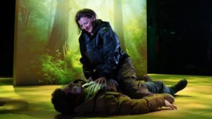 Escena de la obra Los dos hidalgos de Verona en el Teatre Principal de Palma